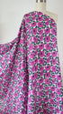 Artlux ~ 'Poppy Dance Fuchsia | Large' Luxury Cotton Lawn ~ Made in Italy